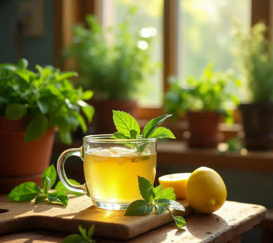 Restorative Ginger-Lemon Tea with Odnova Clarity