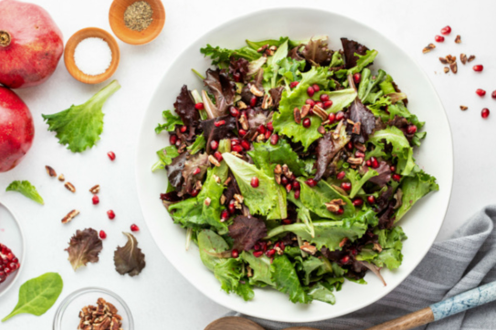 Spring Greens Salad with Odnova GLO